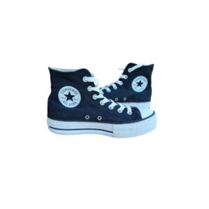 Converse Lift Platform All Star Chuck Taylor Black White Hi Sneaker Women 6.5